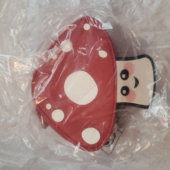 Backstitch Bruja Willow Mushroom Bag (Red). NEW. Convertible purse/backpack. - Picture 2 of 8